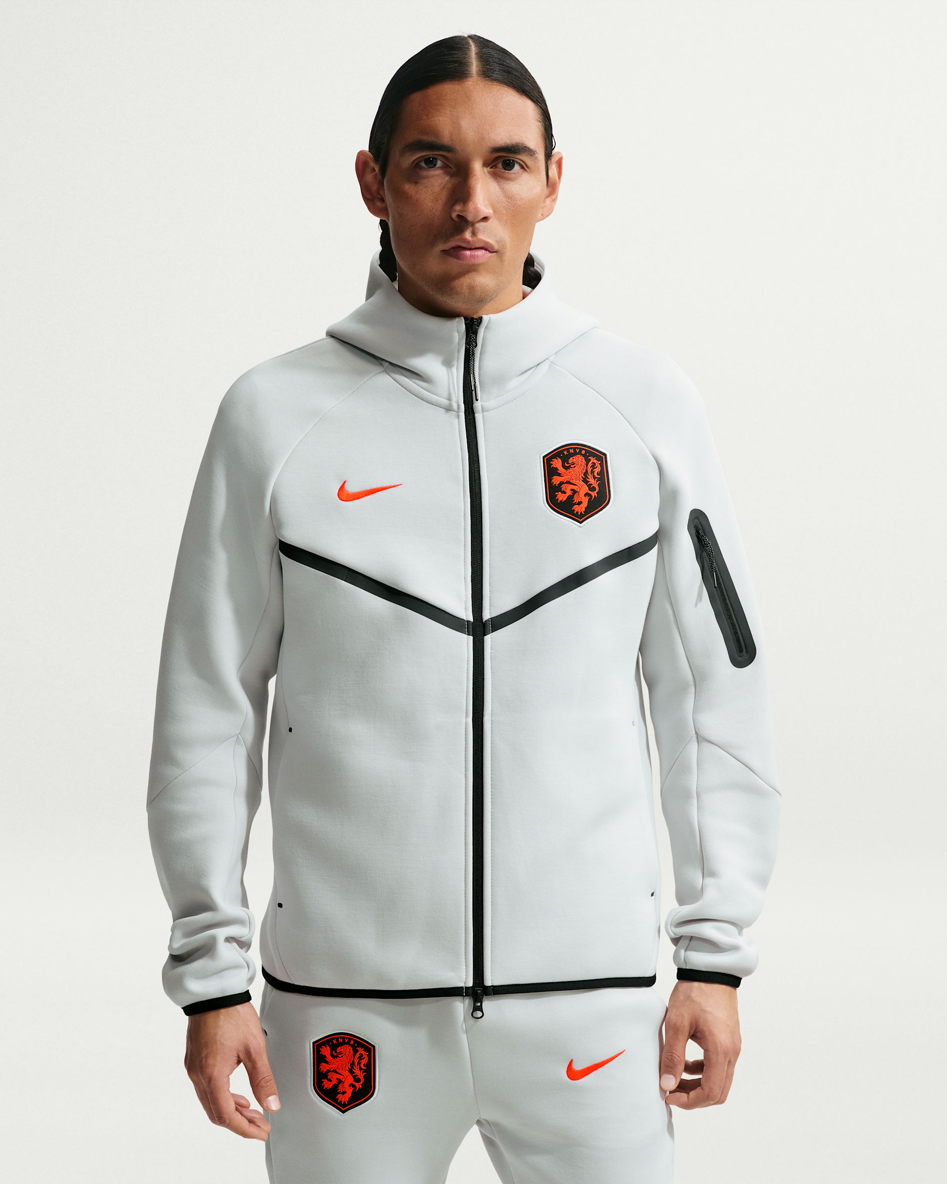 Netherlands Tech Fleece Windrunner Men's Nike Football Full-Zip